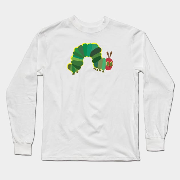 The Very Hungry Caterpillar Long Sleeve T-Shirt by FoxtrotDesigns